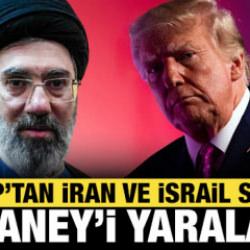 ABD Başkanı Trump: Maalesef Hamaney'e zarar verdim