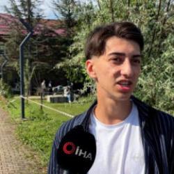 Bolu&rsquo;da YKS'ye giren &ouml;ğrencinin milli takım mağlubiyeti sonrası tepkisi viral oldu