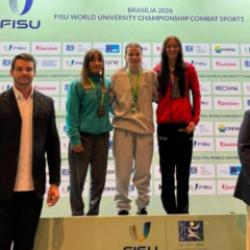 Brezilya'da b&uuml;y&uuml;k gurur: T&uuml;rk sporcu Zerda Demir, d&uuml;nya ikincisi oldu
