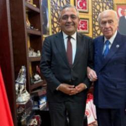 Devlet Bah&ccedil;eli, CHP'li Sezgin Tanrıkulu'nu ağırladı!