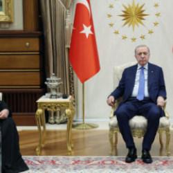 Erdoğan, Fener Rum Patriği ile g&ouml;r&uuml;şt&uuml;