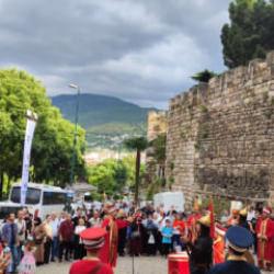 Fethin 700. Yılında mehter sesleri Saltanat Kapı'dan y&uuml;kseldi