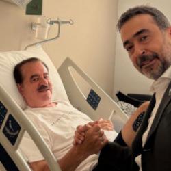 Hakan Han &Ouml;zcan'dan İbrahim Tatlıses'e ge&ccedil;miş olsun ziyareti
