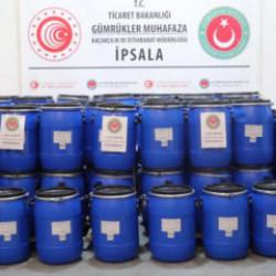 İpsala G&uuml;mr&uuml;k Kapısında ele ge&ccedil;irildi: 4 ton 321 kilo uyuşturucu madde ele ge&ccedil;irildi