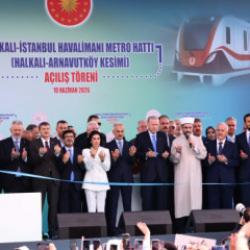 İstanbul'un en uzun metrosu a&ccedil;ıldı: Havalimanı 30 dakikaya d&uuml;şt&uuml;