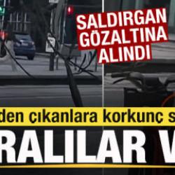 M&uuml;sl&uuml;man karşıtı nefret saldırısı! Yaralılar var! Saldırgan g&ouml;zaltına alındı