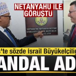 Netanyahu ile g&ouml;r&uuml;şt&uuml;! Somaliland, Kud&uuml;s'te s&ouml;zde İsrail B&uuml;y&uuml;kel&ccedil;iliği a&ccedil;tı! 