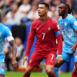 Ronaldo'lu Portekiz, Demokratik Kongo'ya diş ge&ccedil;iremedi