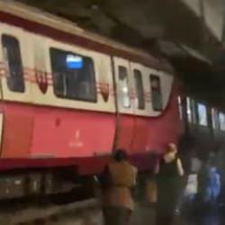 Sabiha G&ouml;k&ccedil;en Havalimanı metrosu raydan &ccedil;ıktı: 3 kişi hastaneye kaldırıldı