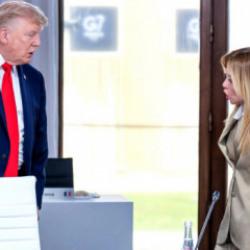 İran iki &uuml;lkeyi birbirine d&uuml;ş&uuml;rd&uuml;! Trump'tan bomba a&ccedil;ıklama! Meloni ABD'ye resti &ccedil;ekti