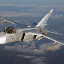 Ukrayna'da &lsquo;Su-24M&rsquo; tipi bombardıman u&ccedil;ağı d&uuml;şt&uuml;