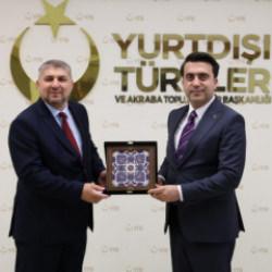 YTB Başkanı Turus'tan Bulgaristan'ın Yeni Başm&uuml;ft&uuml;s&uuml; Hasanov'a Tebrik