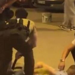 Bek&ccedil;inin &uuml;zerine bı&ccedil;akla y&uuml;r&uuml;d&uuml;! Bacağından vurularak yakalandI