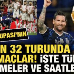 D&uuml;nya Kupası'nın son 32 turunda dev ma&ccedil;lar! İşte t&uuml;m eşleşmeler ve saatleri