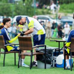 Fenerbah&ccedil;e'de futbolcular laktat testinden ge&ccedil;ti
