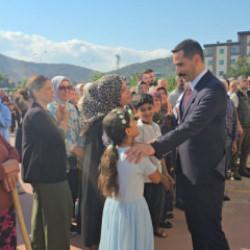 G&ouml;rev yeri değişen İslahiye Kaymakamı Mehmet Soylu'nun s&ouml;zleri duygulandırdı 