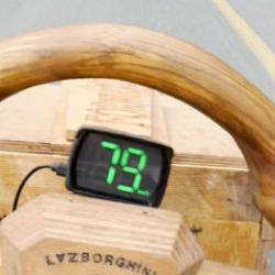 Tahtadan yaptı, 79 kilometre hızı g&ouml;rd&uuml;! "Laz Ralli"ye Jandarma el koydu