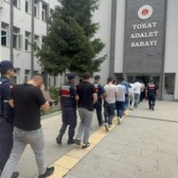 Tokat merkezli uyuşturucu operasyonunda 36 ş&uuml;pheli adliyeye sevk edildi
