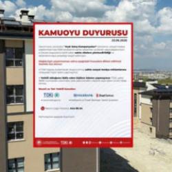 TOKİ'den a&ccedil;ık satış kampanyalarıyla ilgili dolandırıcılık uyarısı!