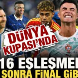 2026 D&uuml;nya Kupası'nda son 16'ya kalan takımlar ve eşleşmeler! 2 g&uuml;n sonra final gibi ma&ccedil;