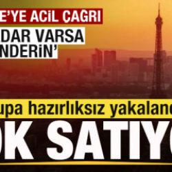 Avrupa'da yok satıyor! T&uuml;rkiye'den acil istedi! 'Elinizde ne kadar varsa g&ouml;nderin'