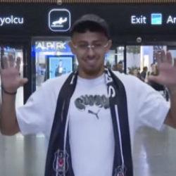 Beşiktaş'ın yeni transferi İstanbul'a geldi!
