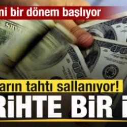 Doların tahtı sallanıyor! Tarihte bir ilk ger&ccedil;ekleşti Yepyeni bir d&ouml;nem başlıyor
