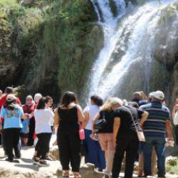Gurbet&ccedil;iler Avrupa sıcaklarından ka&ccedil;ışın yolunu Erzincan'da buldu