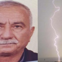 Kahramanmaraş'ta yıldırım faciası: Yaşlı adam hayatını kaybetti!