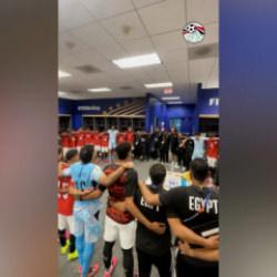  Mısırlı futbolcuların ma&ccedil; sonrası dua g&ouml;r&uuml;nt&uuml;leri sosyal medyayı salladı