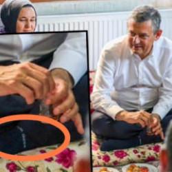 &Ouml;zg&uuml;r &Ouml;zel'in &ccedil;orabındaki yazı dikkat &ccedil;ekti