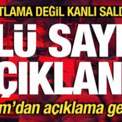 Suriye'de kanlı saldırı! Şam'dan son dakika a&ccedil;ıklama geldi! &Ouml;l&uuml; sayısı a&ccedil;ıklandı