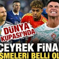 2026 D&uuml;nya Kupası'nda &ccedil;eyrek final eşleşmeleri belli oluyor!