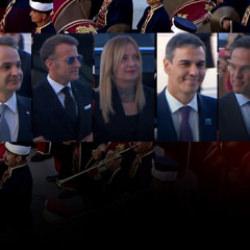 NATO liderlerinin mehter marşına tepkileri kamerada!