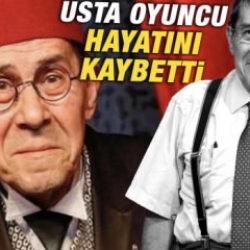 Usta oyuncu Zihni G&ouml;ktay hayatını kaybetti!