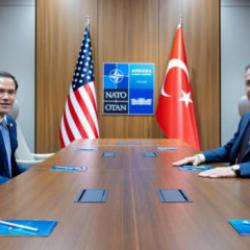 Bakan Fidan, ABD'li mevkidaşı Rubio ile g&ouml;r&uuml;şt&uuml;