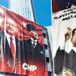 CHP İstanbul il binasında poster savaşı: İmamoğlu resmi iki kez indirildi
