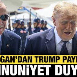 Erdoğan: Sayın Donald Trump&rsquo;ı ağırlamaktan memnuniyet duydum