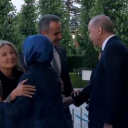 Erdoğan'dan Mi&ccedil;otakis'e Mehter marşlı karşılama!