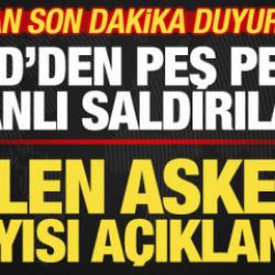İran son dakika duyurdu! &Ouml;len asker sayısı a&ccedil;ıklandı! ABD'den peş peşe kanlı saldırılar