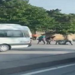 Kocaeli'de trafikteki sopalarla darba 4 tutuklama