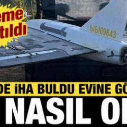 Sahilde İHA buldu evine g&ouml;t&uuml;rd&uuml;: Jandarma soruşturma başlattı