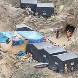 Sudan'da kapatılan altın madeninde g&ouml;&ccedil;&uuml;k