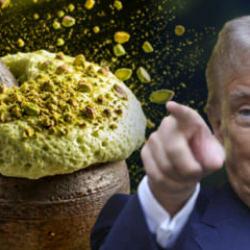 Trump Ankara'da afiyetle yedi: İşte vazge&ccedil;emediği o tatlı!
