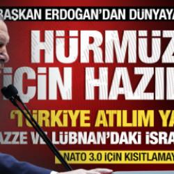 Zirvenin en kritik konuşması: Erdoğan'dan NATO'nun geleceğine T&uuml;rkiye imzası!