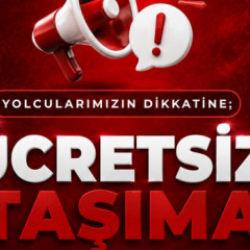 15 Temmuz'da Gaziantep'te ulaşım &uuml;cretsiz olacak