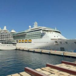İki kruvaziyerle Bodrum'a akın ettiler: Tam 3 bin 319 turist geldi