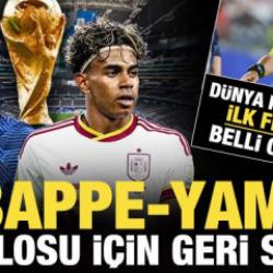 D&uuml;nya Kupası'nda ilk finalist belli oluyor! Mbappe-Yamal d&uuml;ellosu i&ccedil;in geri sayım