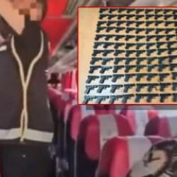 İstanbul'da yolcu otob&uuml;s&uuml;nden cephanelik &ccedil;ıktı! Şoke eden manzara: &Ccedil;eteye sevk ediyorlardı