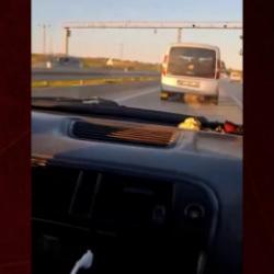Sosyal medya uğruna kendi kazasını kayda aldı